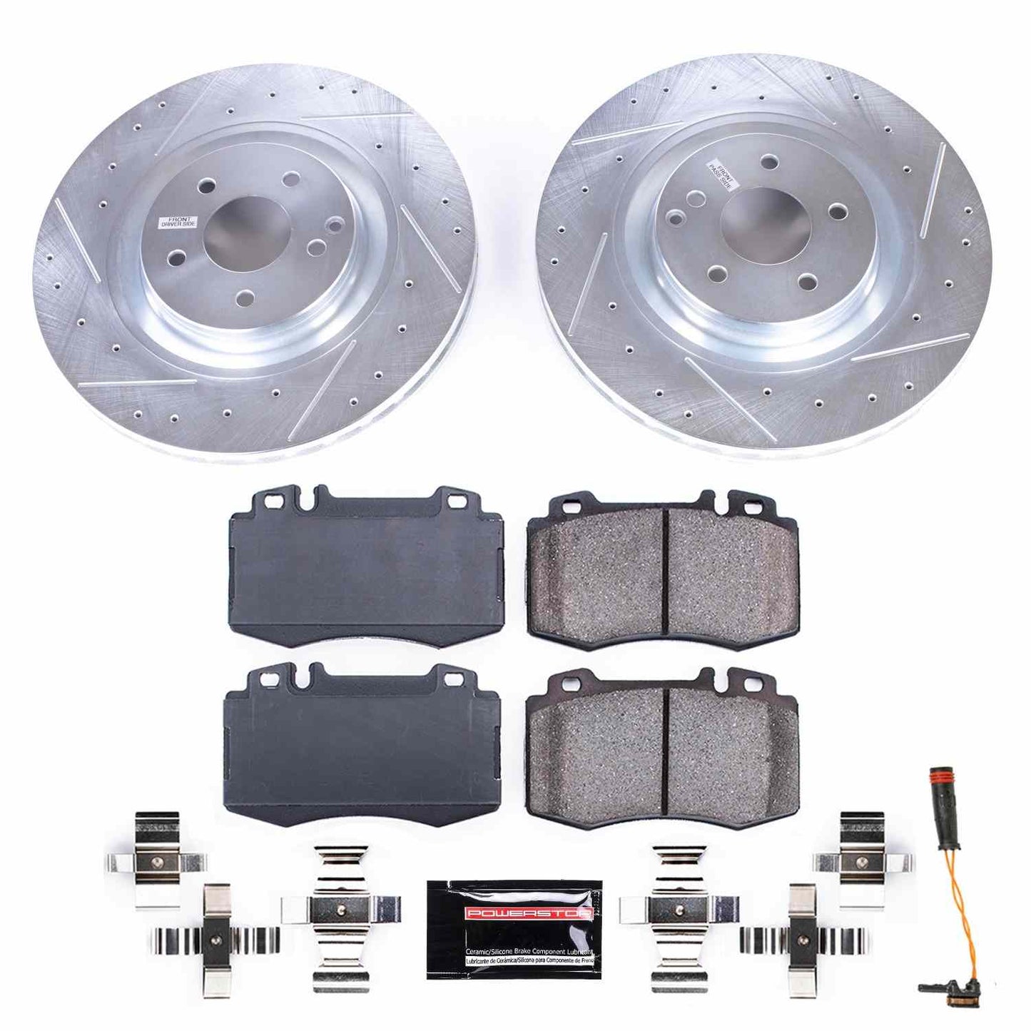 PowerStop Power Stop 03-06 Mercedes-Benz CLK500 Front Z23 Evolution Sport Brake Kit K7788