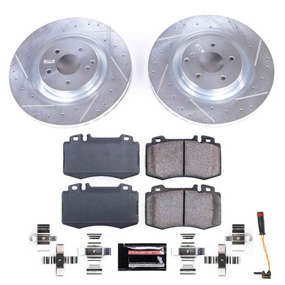 PowerStop Power Stop 03-06 Mercedes-Benz CLK500 Front Z23 Evolution Sport Brake Kit K7788