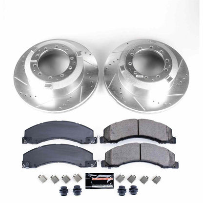 PowerStop Power Stop 13-18 Ram 4500 Rear Z23 Evolution Sport Brake Kit K7800