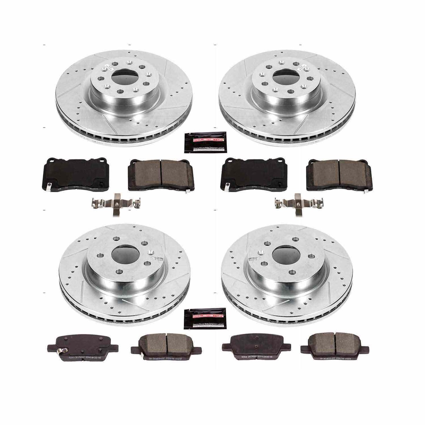 PowerStop Power Stop 16-17 Cadillac CT6 Front & Rear Z23 Evolution Sport Brake Kit K7816