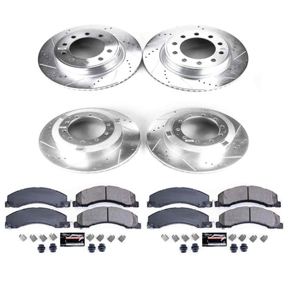 PowerStop Power Stop 13-18 Ram 4500 Front & Rear Z23 Evolution Sport Brake Kit K7818