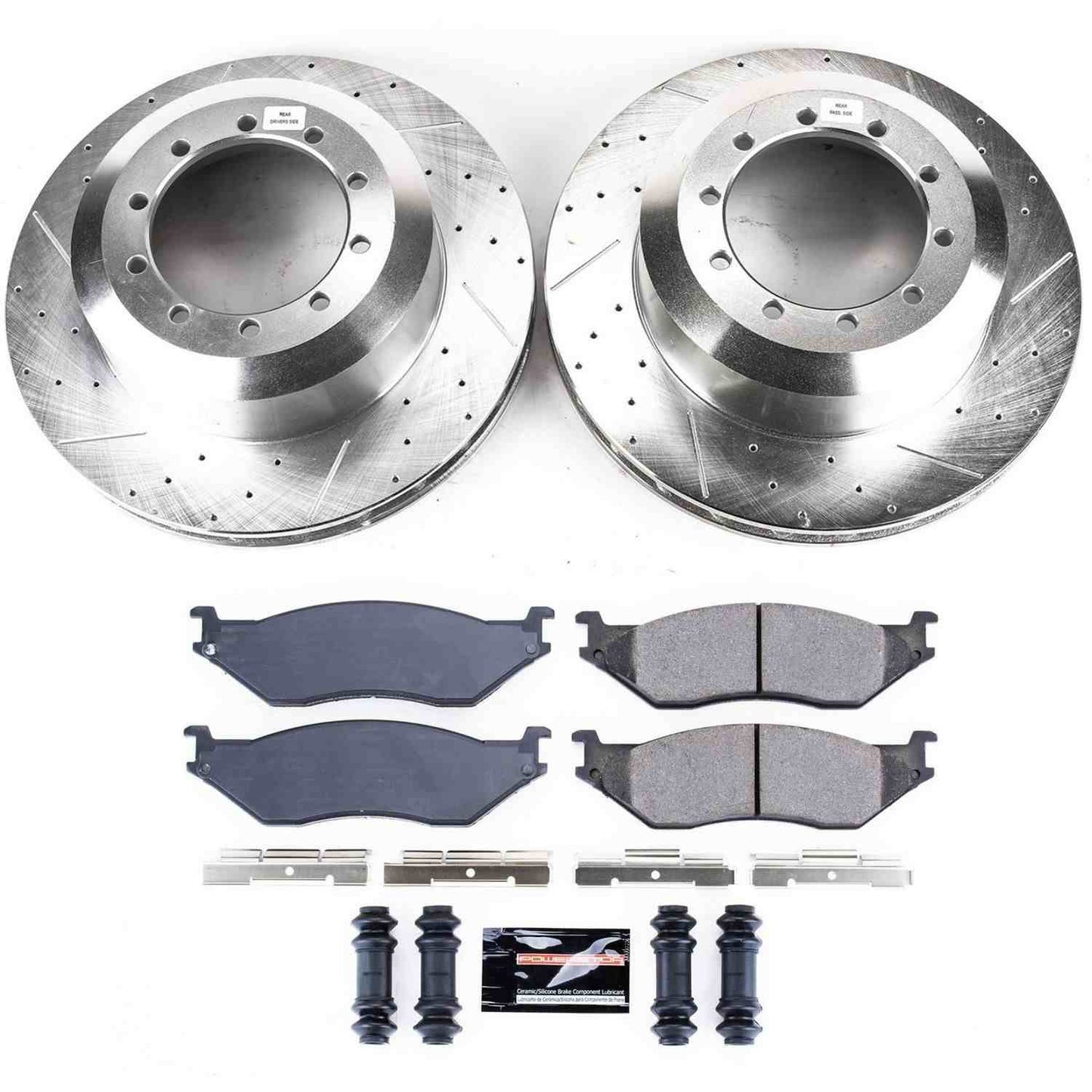 PowerStop Power Stop 99-01 Ford F53 Front & Rear Z23 Evolution Sport Brake Kit K7820