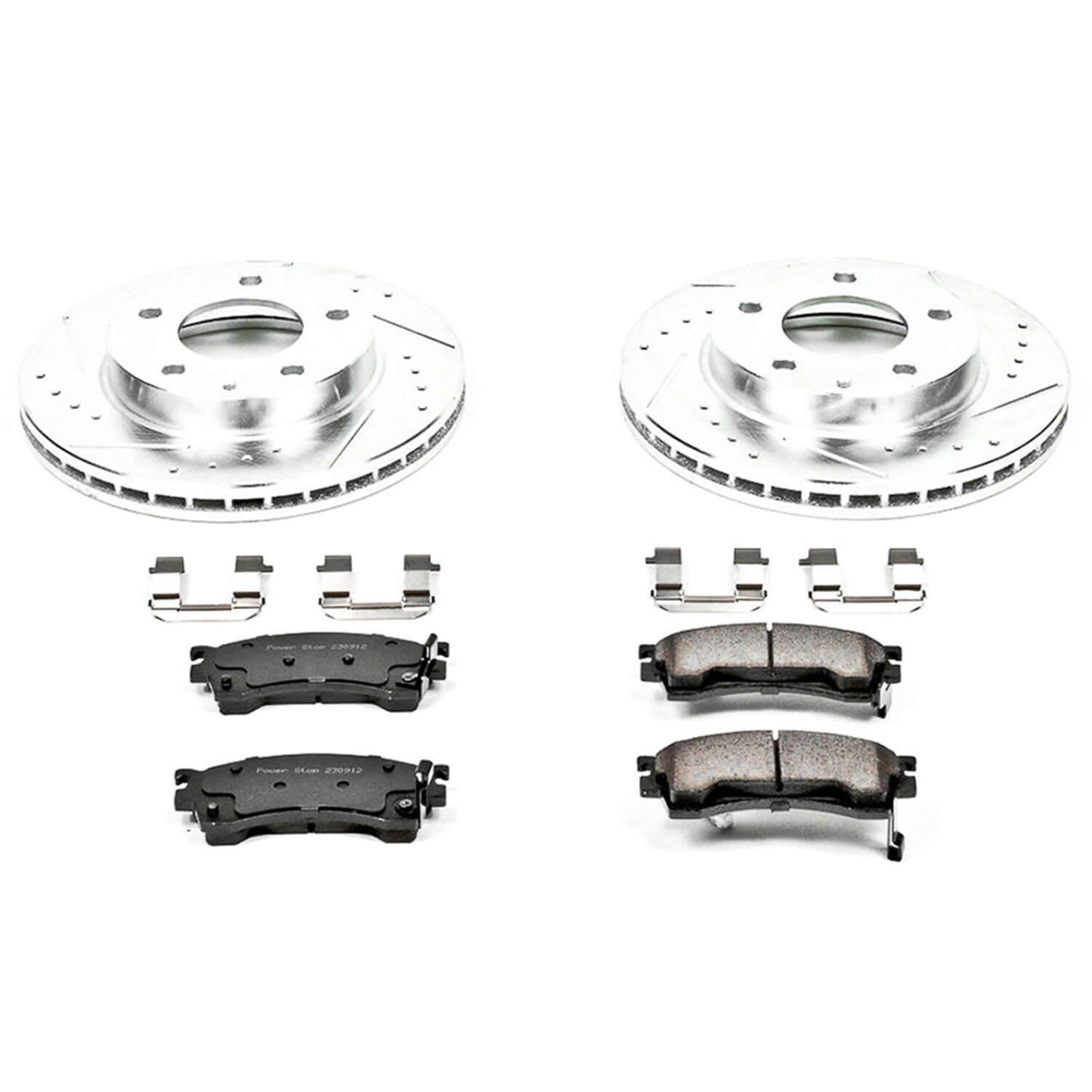 PowerStop Power Stop 93-97 Ford Probe Front Z23 Evolution Sport Brake Kit K782