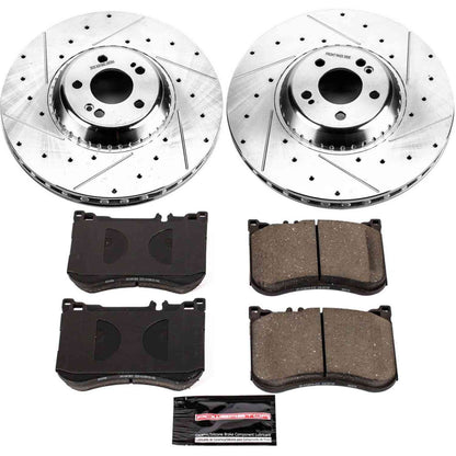 PowerStop Power Stop 2017 Mercedes-Benz Maybach S550 Front Z23 Evolution Sport Brake Kit K7852