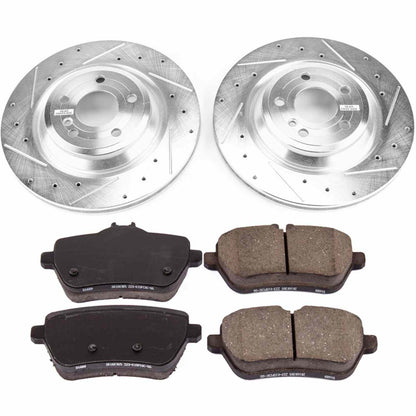 PowerStop Power Stop 15-16 Mercedes-Benz SL400 Rear Z23 Evolution Sport Brake Kit K7859