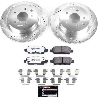 PowerStop Power Stop 14-17 Nissan Juke Rear Z26 Street Warrior Brake Kit K7881-26
