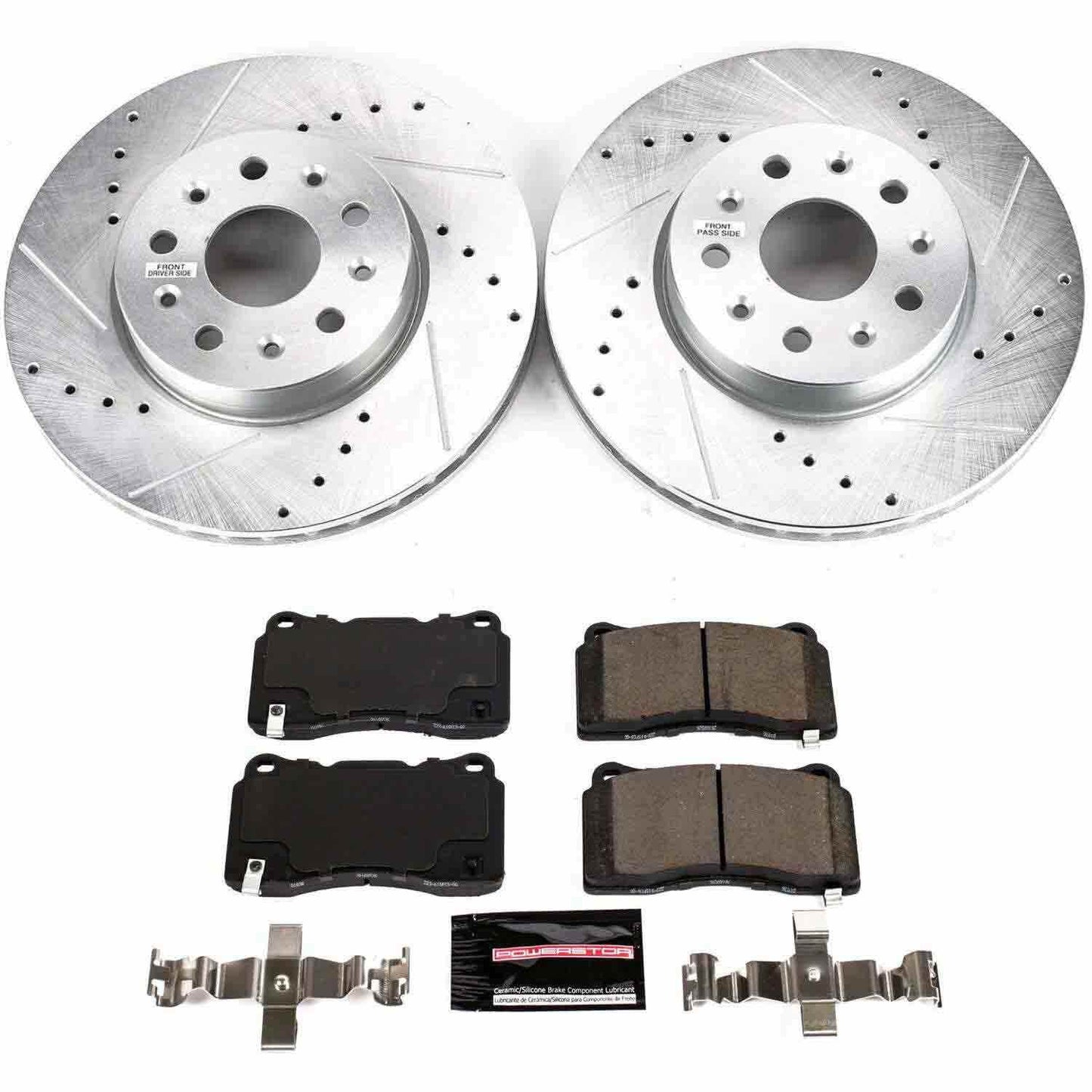 PowerStop Power Stop 16-18 Cadillac CT6 Front Z23 Evolution Sport Brake Kit K7882