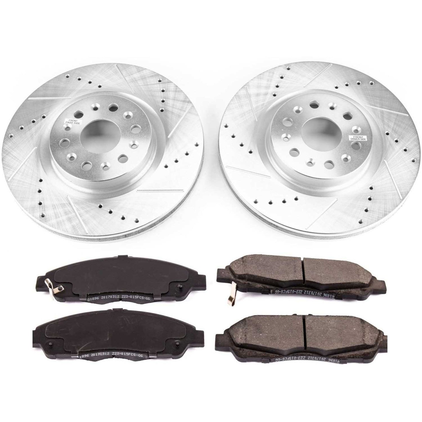 PowerStop Power Stop 17-18 Cadillac XT5 Front Z23 Evolution Sport Brake Kit K7883