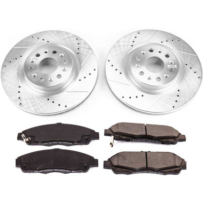 PowerStop Power Stop 17-18 Cadillac XT5 Front Z23 Evolution Sport Brake Kit K7883