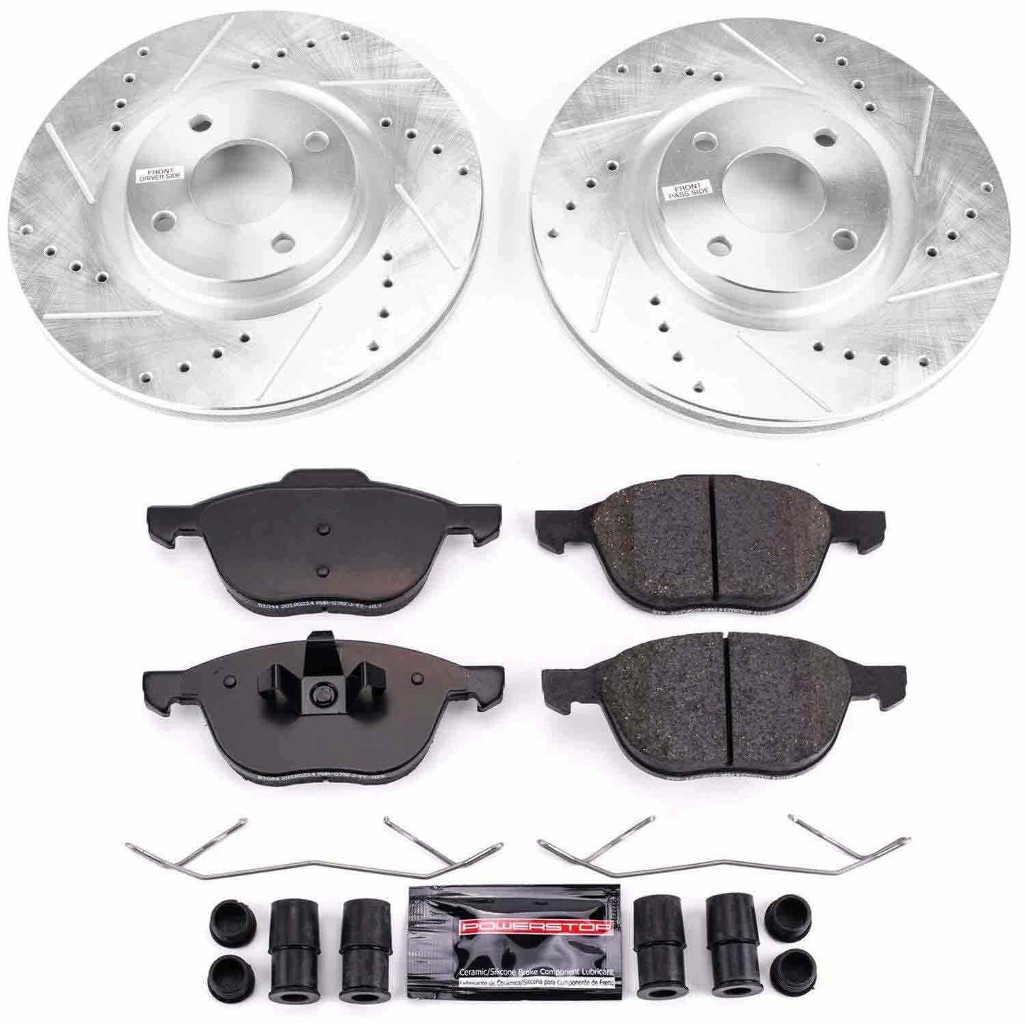 PowerStop Power Stop 2018 Ford EcoSport Front Z23 Evolution Sport Brake Kit K7884
