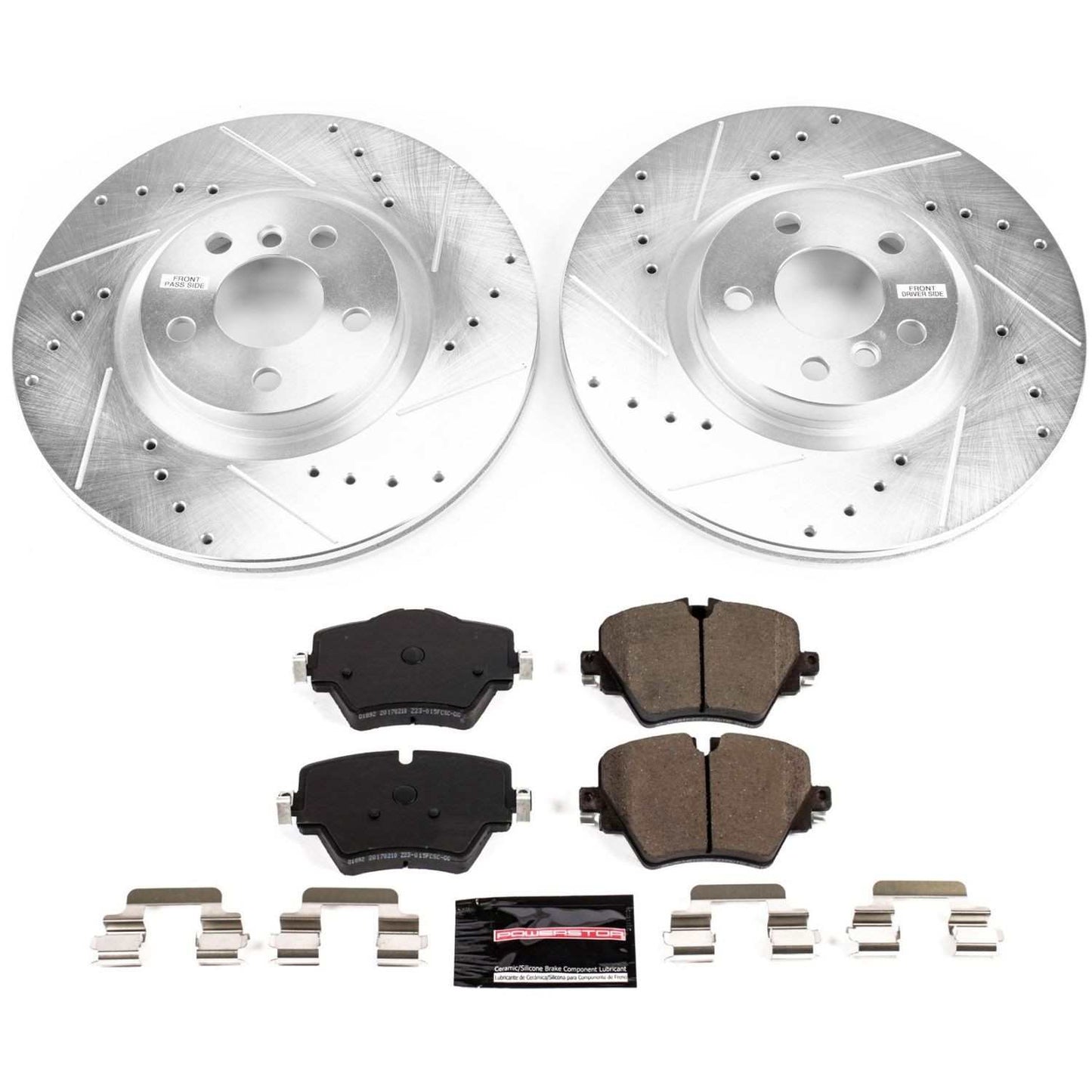 PowerStop Power Stop 16-19 BMW X1 Front Z23 Evolution Sport Brake Kit K7888