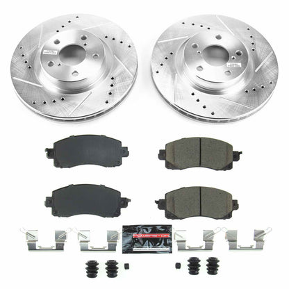 PowerStop Power Stop 17-19 Subaru Impreza Front Z23 Evolution Sport Brake Kit K7891