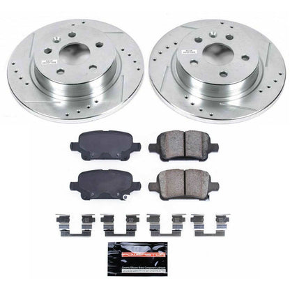 PowerStop Power Stop 2016 Chevrolet Cruze Rear Z23 Evolution Sport Brake Kit K7896