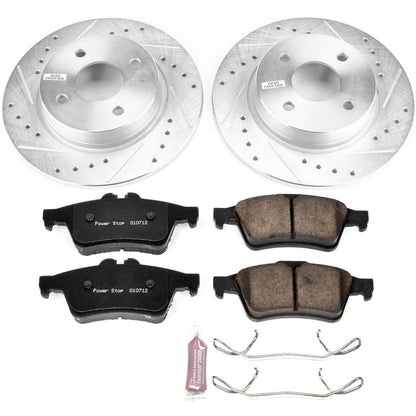 PowerStop Power Stop 2018 Ford EcoSport Rear Z23 Evolution Sport Brake Kit K7897