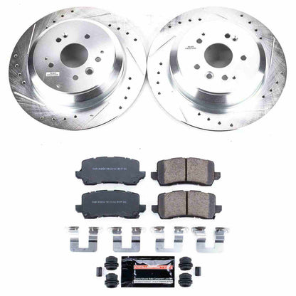 Power Stop 17-19 Acura MDX Rear Z23 Evolution Sport Brake Kit K7901