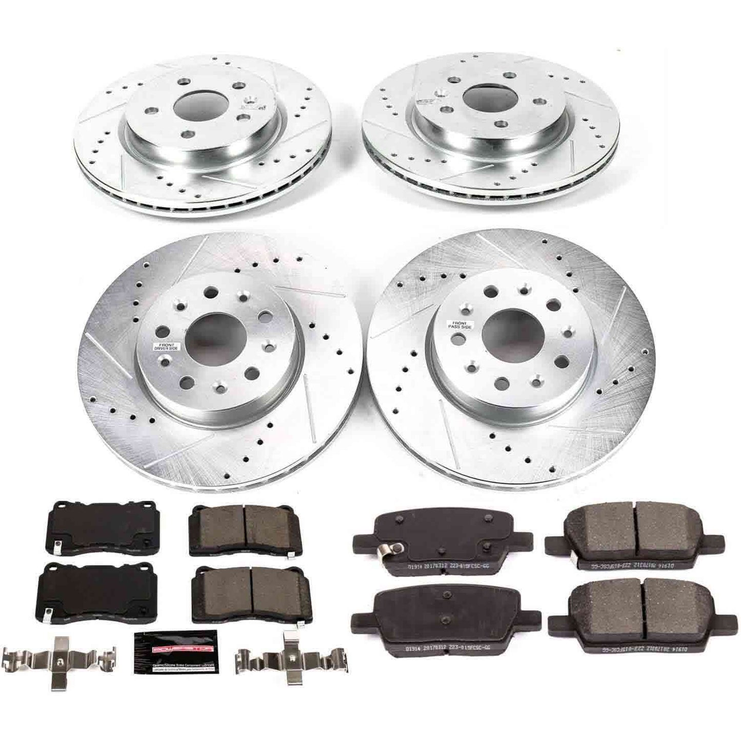 PowerStop Power Stop 16-18 Cadillac CT6 Front & Rear Z23 Evolution Sport Brake Kit K7908