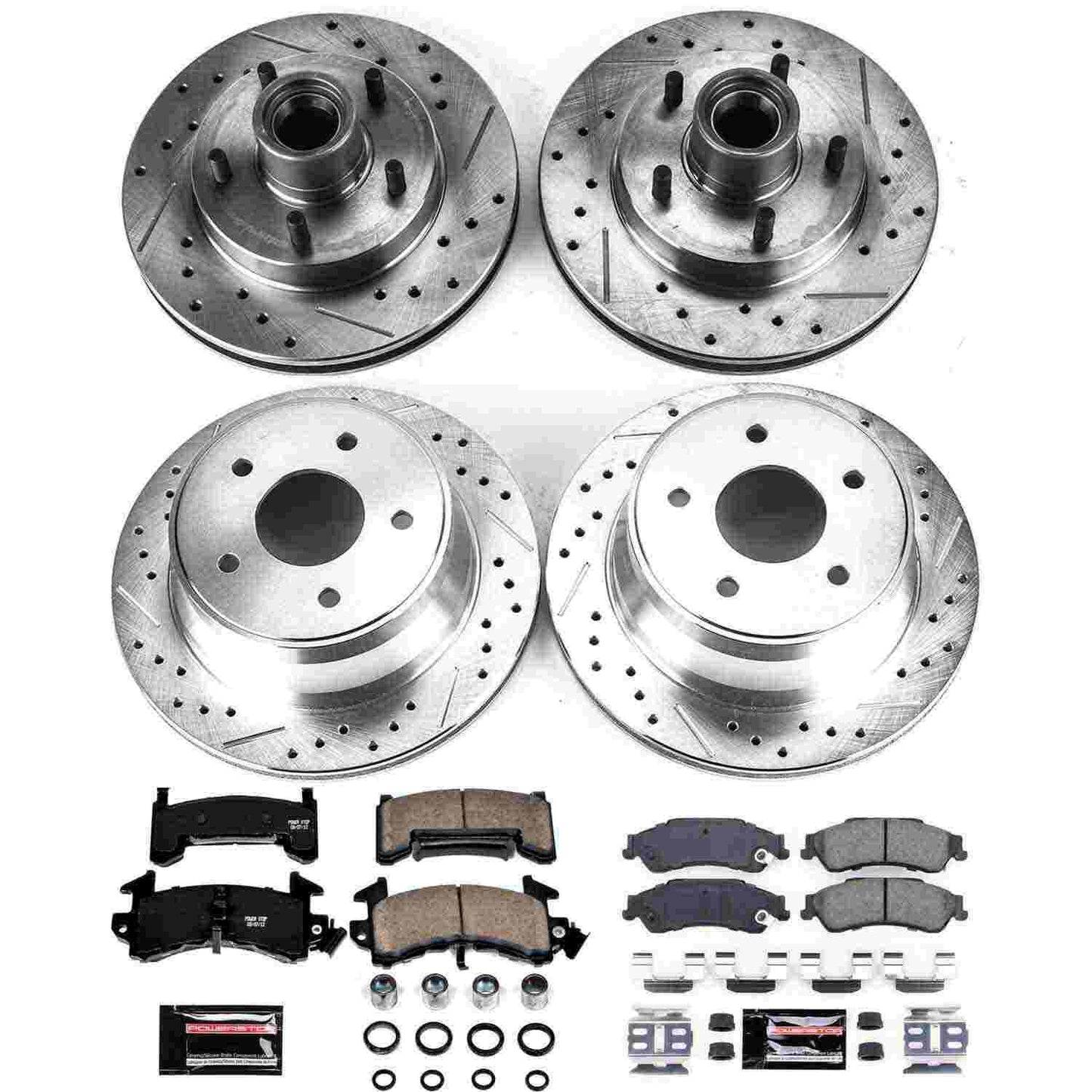 PowerStop Power Stop 98-03 Chevrolet S10 Front & Rear Z23 Evolution Sport Brake Kit K7913