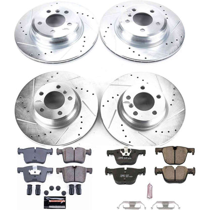 PowerStop Power Stop 2015 BMW 328i xDrive Front & Rear Z23 Evolution Sport Brake Kit K7936