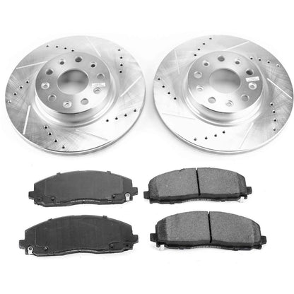 PowerStop Power Stop 18-19 Jeep Wrangler Front Z23 Evolution Sport Brake Kit K7941