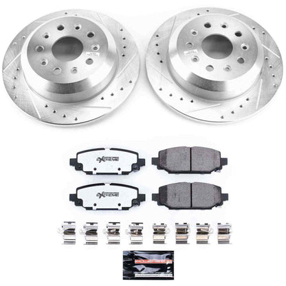 PowerStop Power Stop 18-19 Jeep Wrangler Rear Z36 Truck & Tow Brake Kit K7943-36