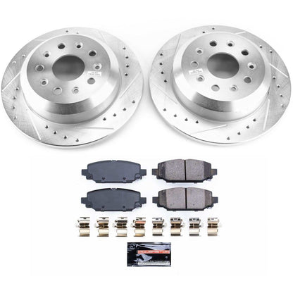 PowerStop Power Stop 18-19 Jeep Wrangler Rear Z23 Evolution Sport Brake Kit K7943