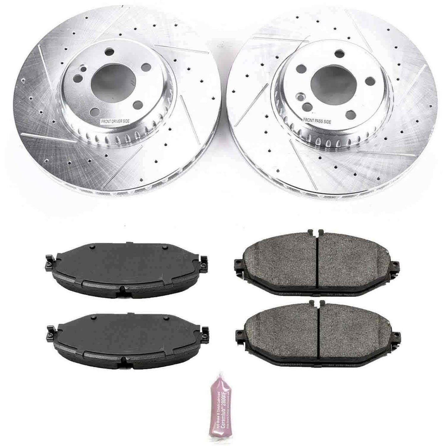 PowerStop Power Stop 17-18 Mercedes-Benz C300 Front Z23 Evolution Sport Brake Kit K7963