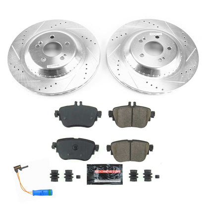 PowerStop Power Stop 17-18 Mercedes-Benz E300 Rear Z23 Evolution Sport Brake Kit K7968
