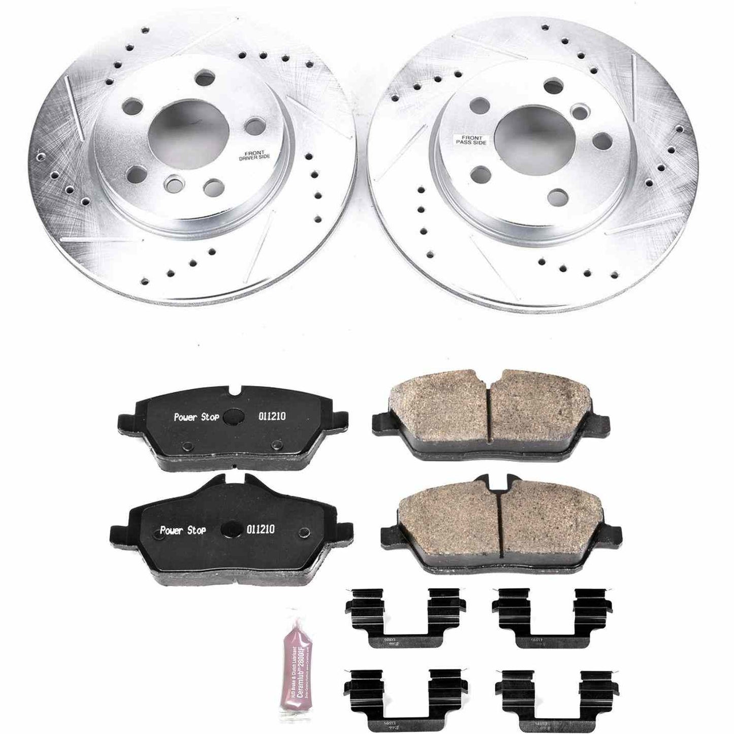 PowerStop Power Stop 14-16 Mini Cooper Front Z23 Evolution Sport Brake Kit K7977