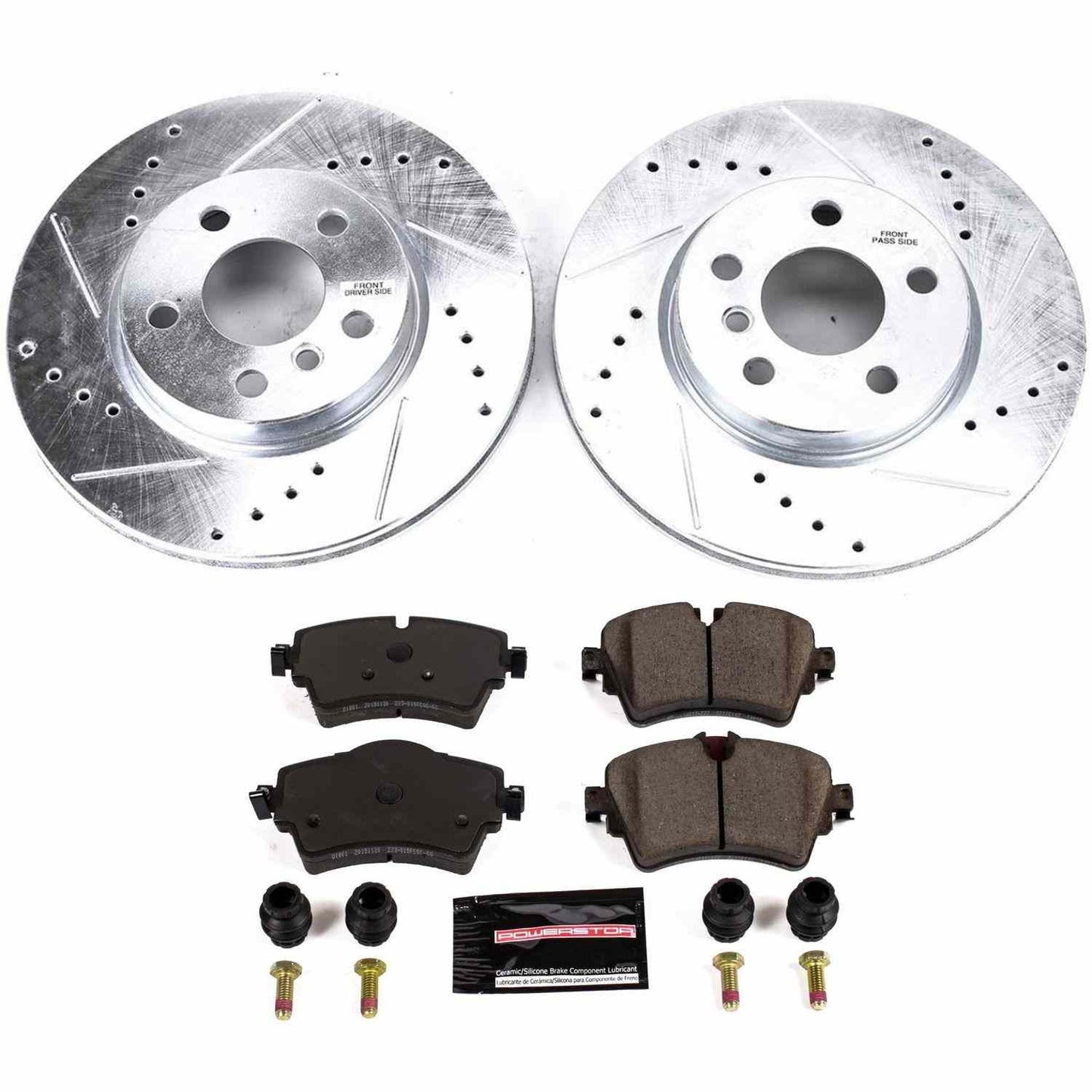 PowerStop Power Stop 16-18 Mini Cooper Clubman Front Z23 Evolution Sport Brake Kit K7979