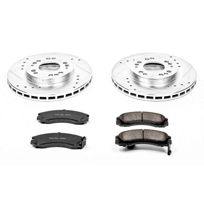 PowerStop Power Stop 91-96 Dodge Stealth Front Z23 Evolution Sport Brake Kit K798