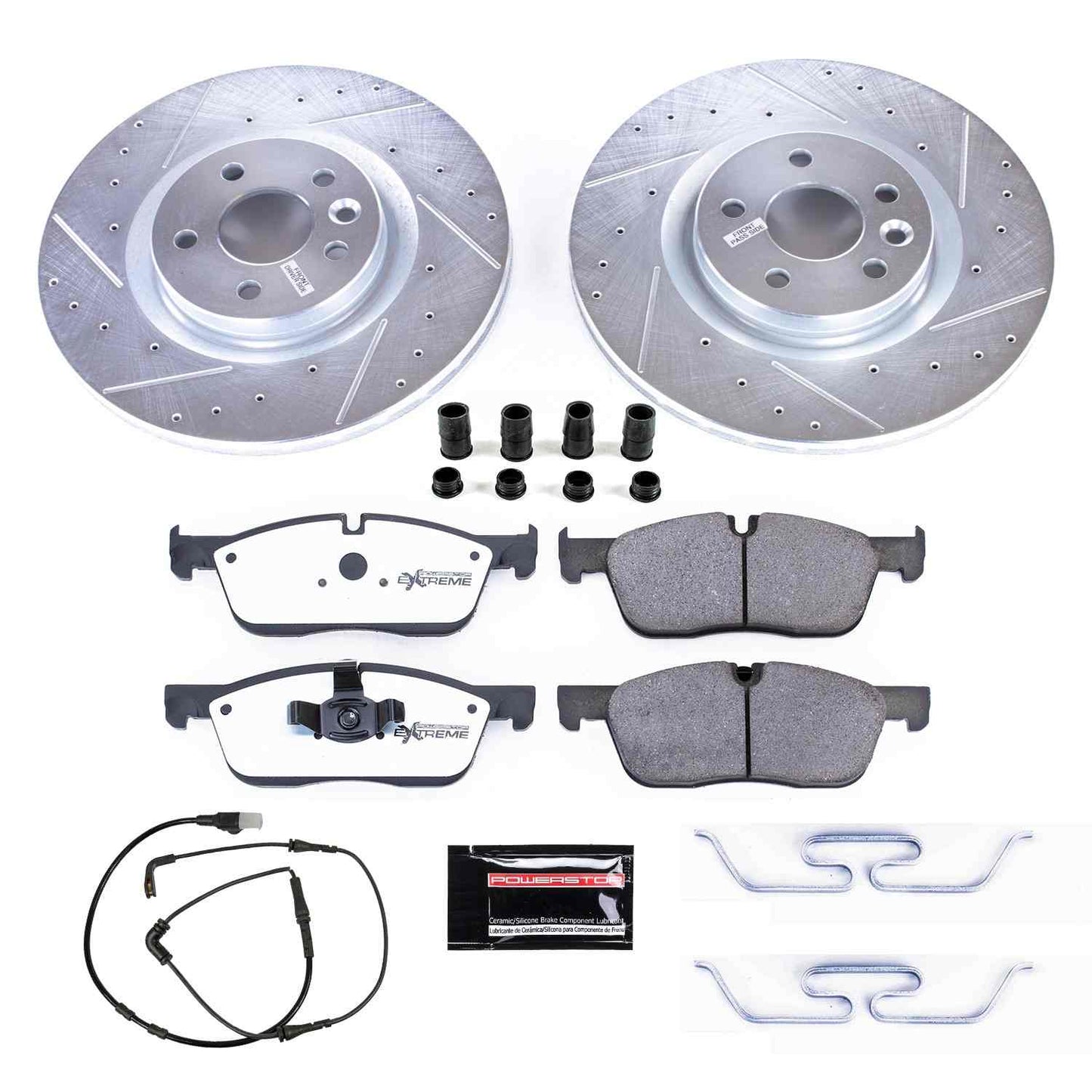 PowerStop Power Stop 15-19 Land Rover Discovery Sport Front Z36 Truck & Tow Brake Kit K7991-36