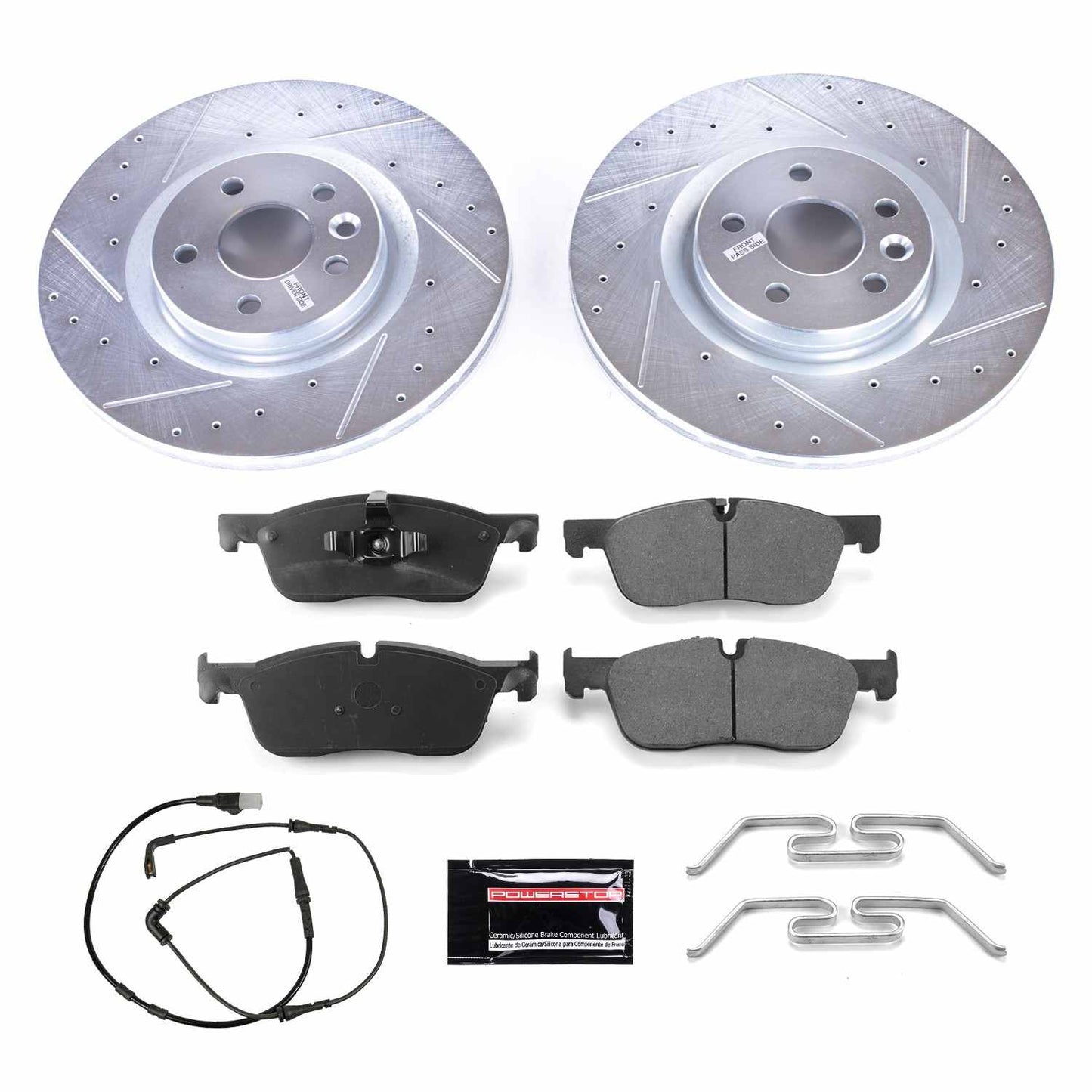 PowerStop Power Stop 15-19 Land Rover Discovery Sport Front Z23 Evolution Sport Brake Kit K7991