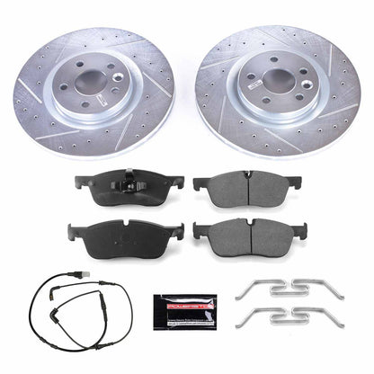 PowerStop Power Stop 15-19 Land Rover Discovery Sport Front Z23 Evolution Sport Brake Kit K7991