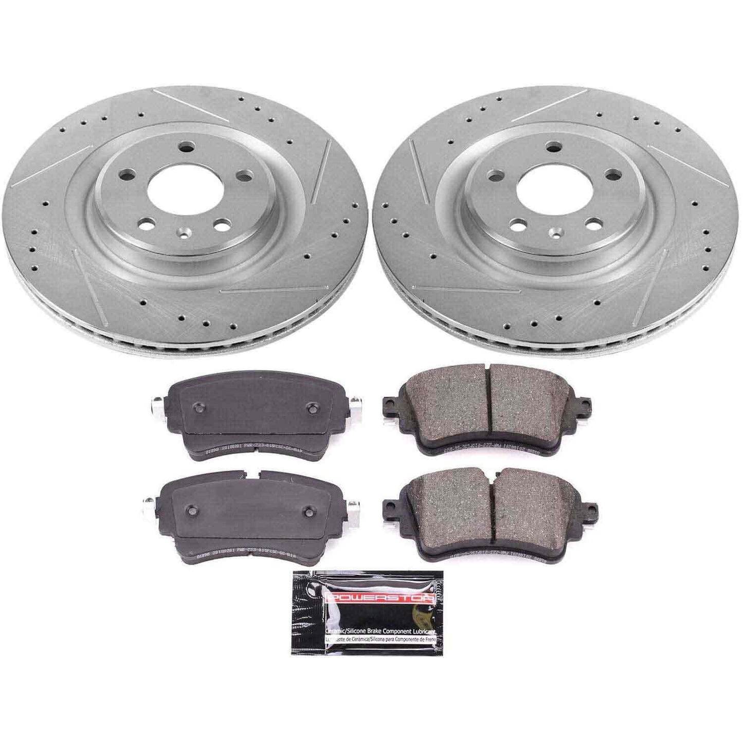 PowerStop Power Stop 2018 Audi Q5 Rear Z23 Evolution Sport Brake Kit K8043