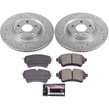PowerStop Power Stop 2018 Audi Q5 Rear Z23 Evolution Sport Brake Kit K8043
