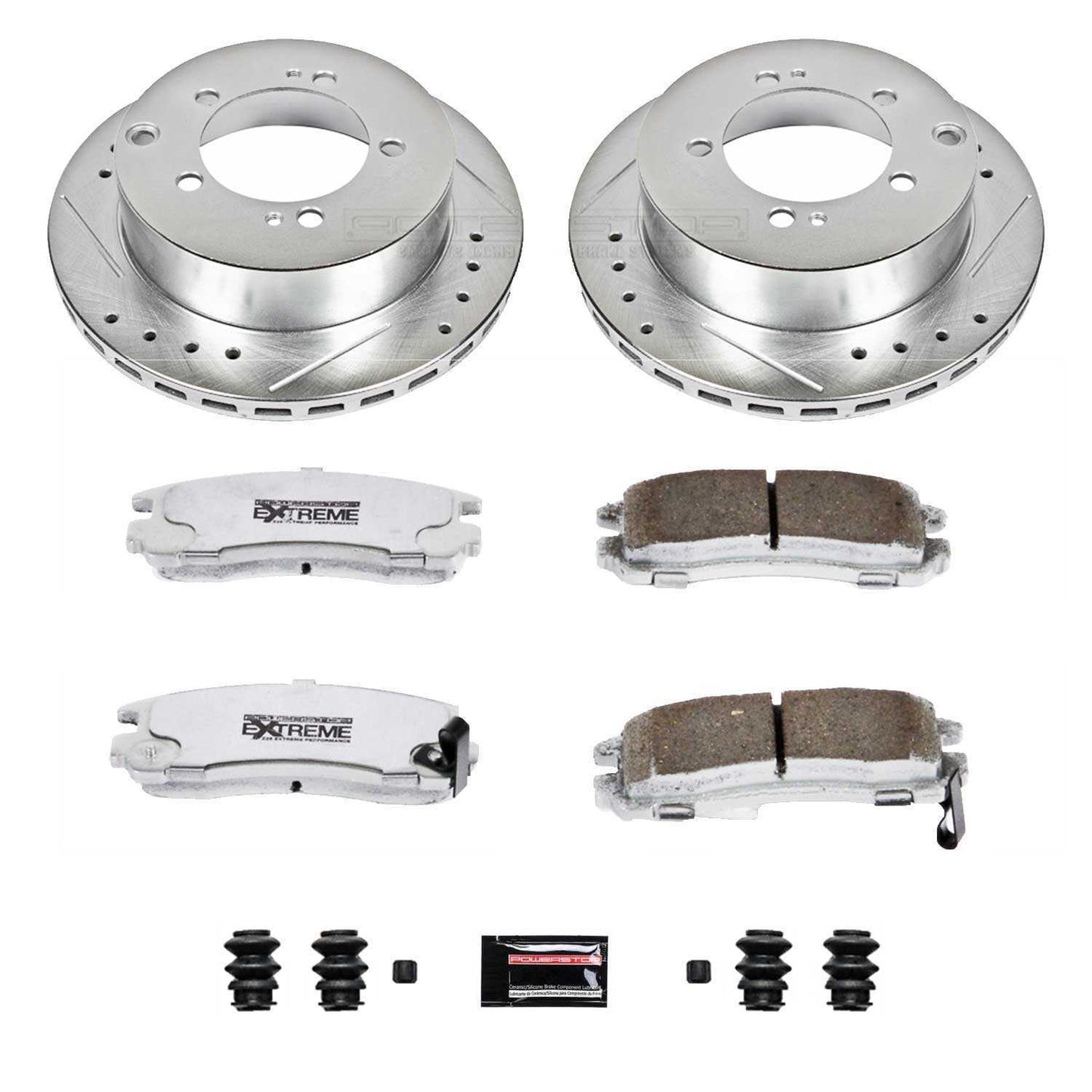 PowerStop Power Stop 91-96 Dodge Stealth Rear Z26 Street Warrior Brake Kit K806-26