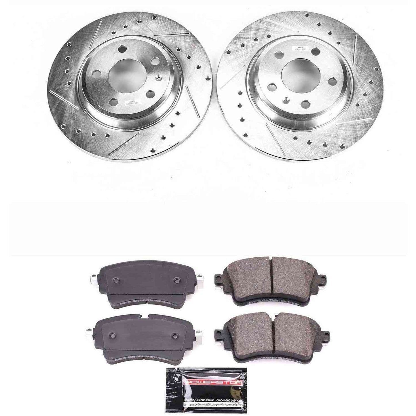 PowerStop Power Stop 2019 Audi A4 Rear Z23 Evolution Sport Brake Kit K8091