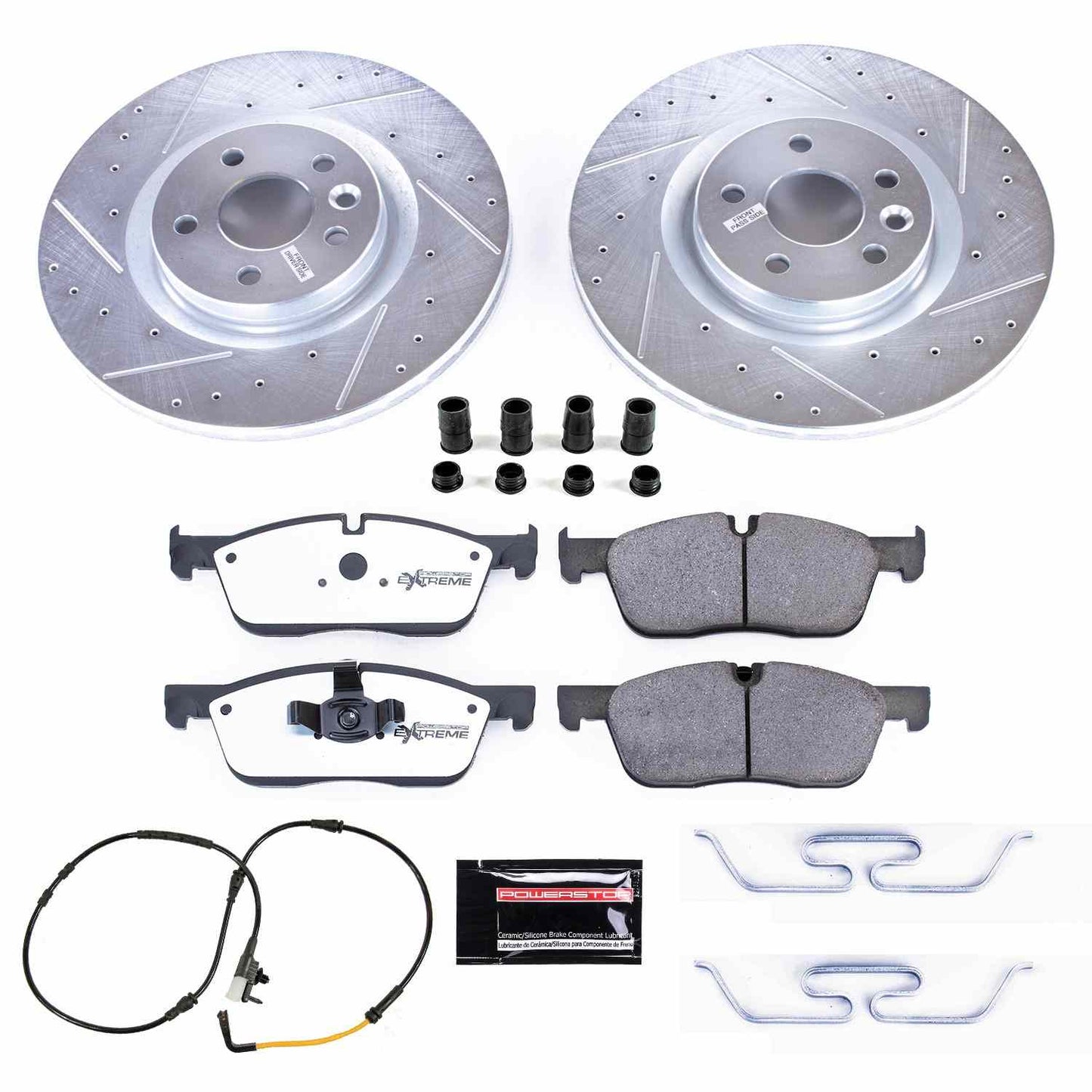 PowerStop Power Stop 2018 Jaguar E-Pace Front Z36 Truck & Tow Brake Kit K8107-36