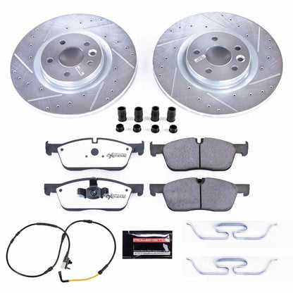 PowerStop Power Stop 2018 Jaguar E-Pace Front Z36 Truck & Tow Brake Kit K8107-36