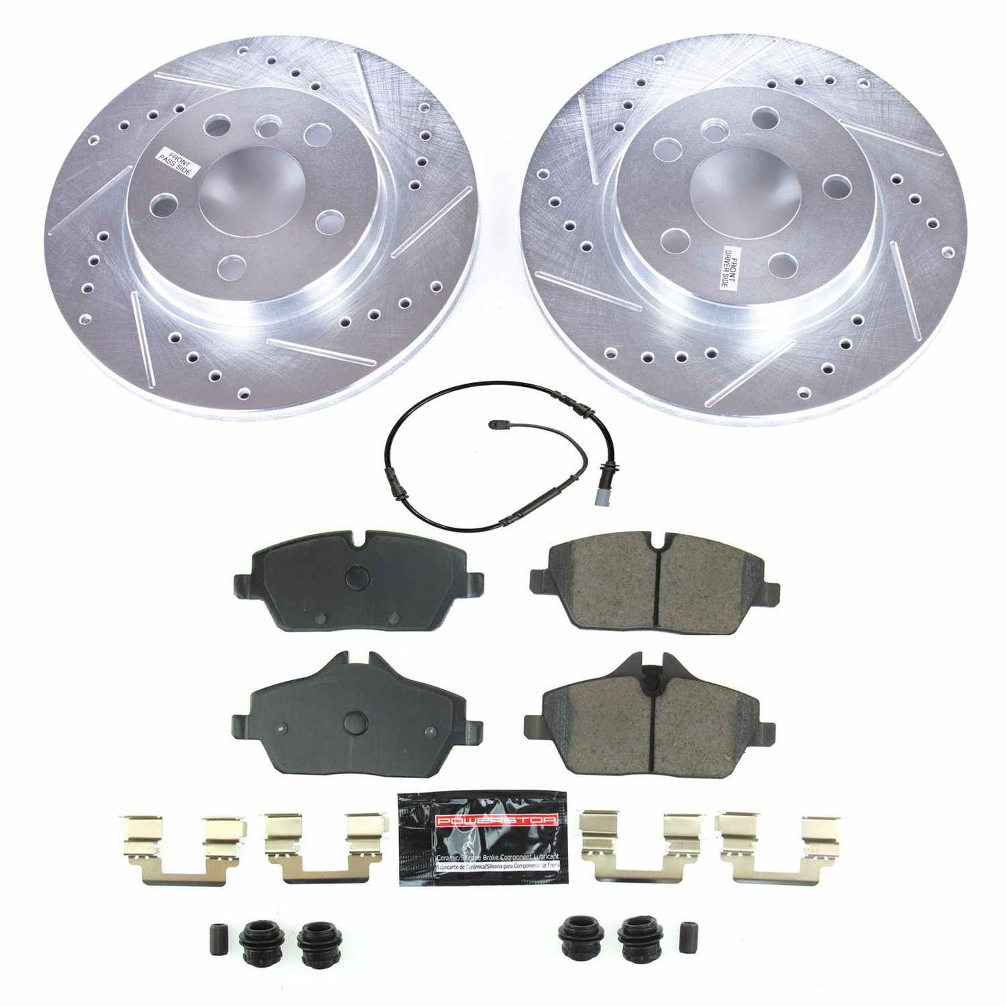 PowerStop Power Stop 14-19 BMW i3 Front Z23 Evolution Sport Brake Kit K8112