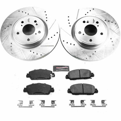 PowerStop Power Stop 18-19 Honda Accord Front Z23 Evolution Sport Brake Kit K8165