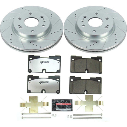 Power Stop 2019 Chevrolet Silverado 1500 Front Z36 Truck & Tow Brake Kit K8172-36