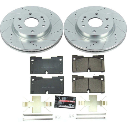 Power Stop 2019 GM 1500 Front Z23 Evolution Sport Brake Kit K8172