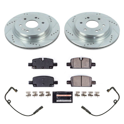 Power Stop 2019 GM 1500 Rear Z23 Evolution Sport Brake Kit K8173