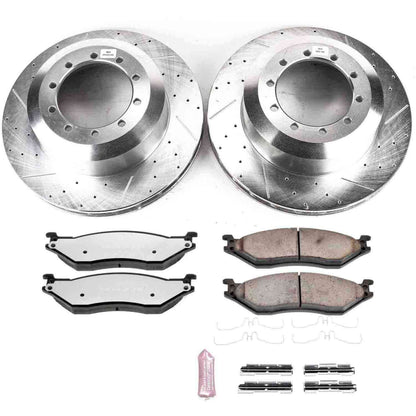 PowerStop Power Stop 15-19 Ford F59 Front & Rear Z36 Truck & Tow Brake Kit K8177-36