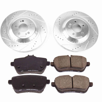 PowerStop Power Stop 2018 Mercedes-Benz S450 Rear Z23 Evolution Sport Brake Kit K8194