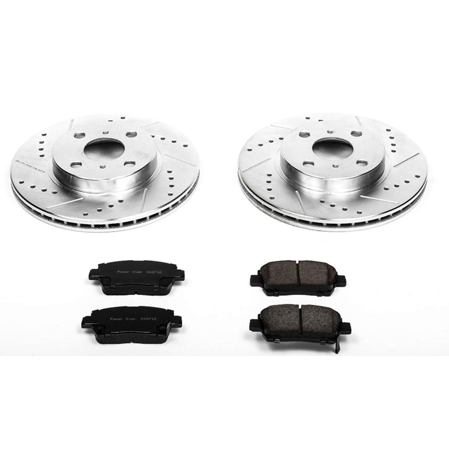 PowerStop Power Stop 01-05 Toyota Echo Front Z23 Evolution Sport Brake Kit K821