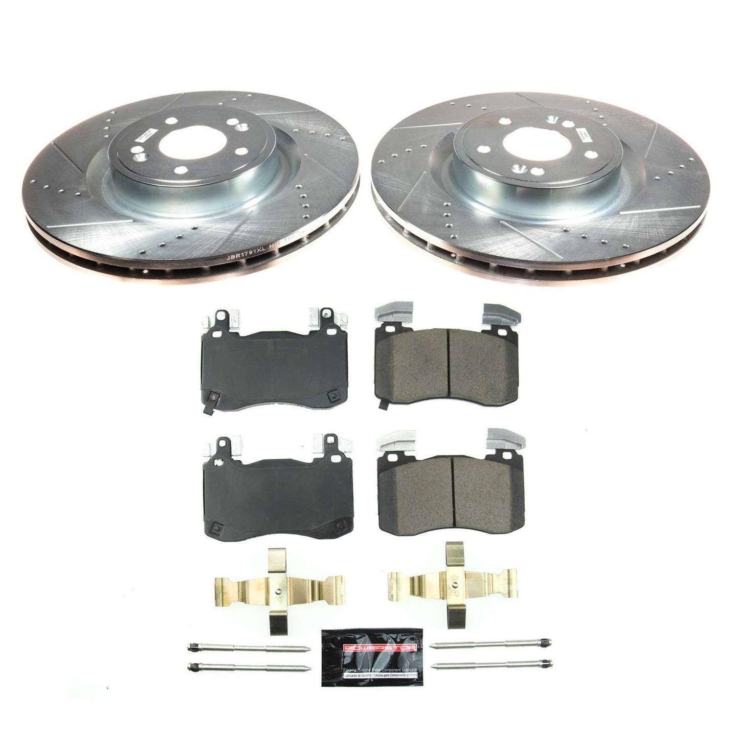 PowerStop Power Stop 18-20 Kia Stinger Front Z23 Evolution Brake Kit K8270