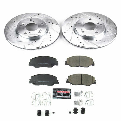 PowerStop Power Stop 2019 Honda Insight Front Z23 Evolution Sport Brake Kit K8318