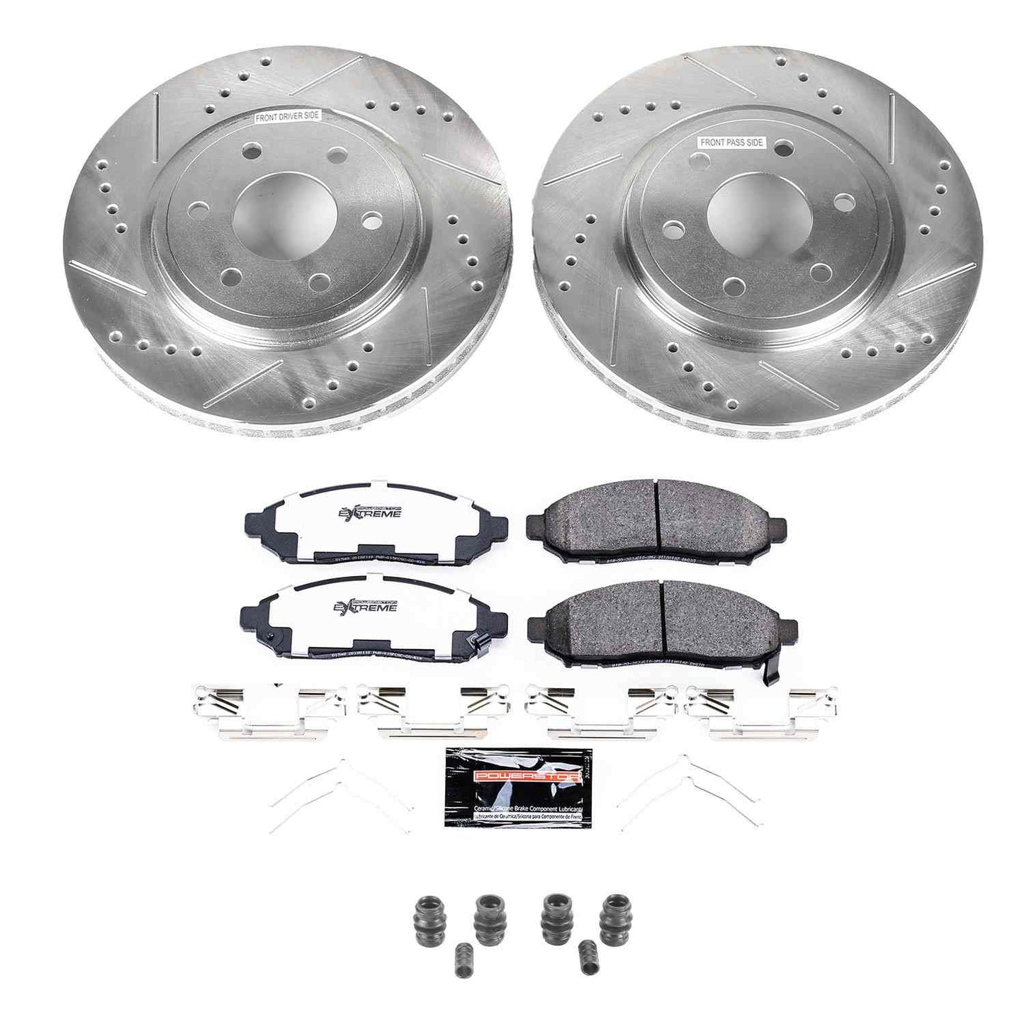 PowerStop Power Stop 2019 Nissan Frontier Front Z36 Truck & Tow Brake Kit K8325-36